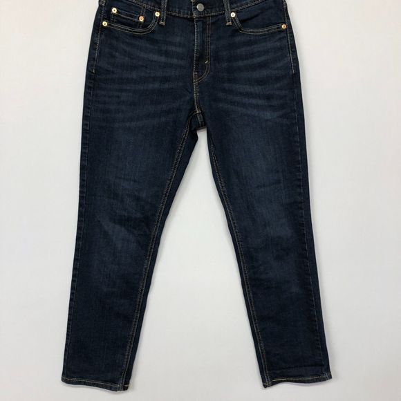 Levi's 541 Athletic Taper Fit Jeans Men Size 30x32 Dark Blue Denim B195 -5 - Picture 14 of 16